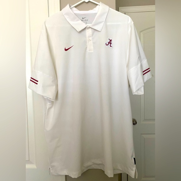 Nike Dri-fit Alabama Crimson Tide coach’s polo XXL - Picture 1 of 4